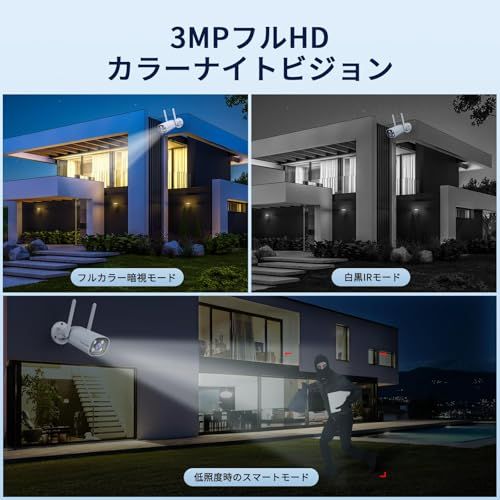 500万画素対応 タッチスクリーン 内臓バッテリー 防犯カメラ 屋外 ワイヤレス CAMCAMP IPSポータブルモニタ一体型NVR 監視カメラ 屋外 ２台セット 夜間 撮影 双方向音声 防水等級ip66 録画機能付き 工事不要 fdc8a60a WWW_OPDRERGINERDOGAN_COM