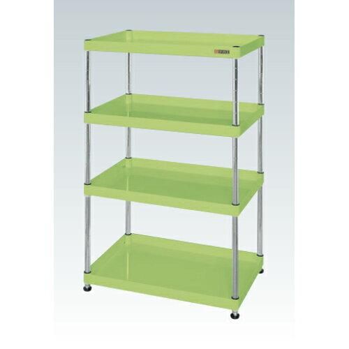 5営業日で発送 サカエ CSパールワゴン固定タイプ 樹脂製 グリーン CSPN-60124 2230064