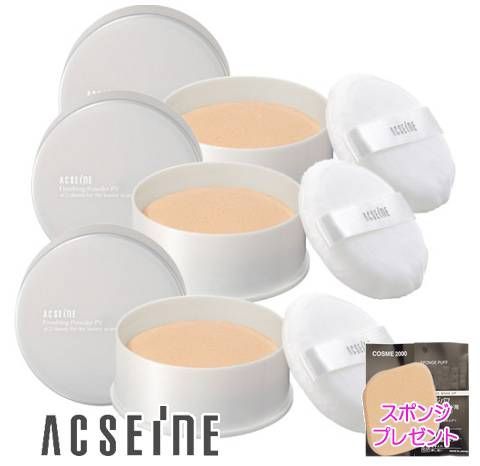 セット スポンジパフプレゼント アクセーヌ フィニッシングパウダー PV 35 g