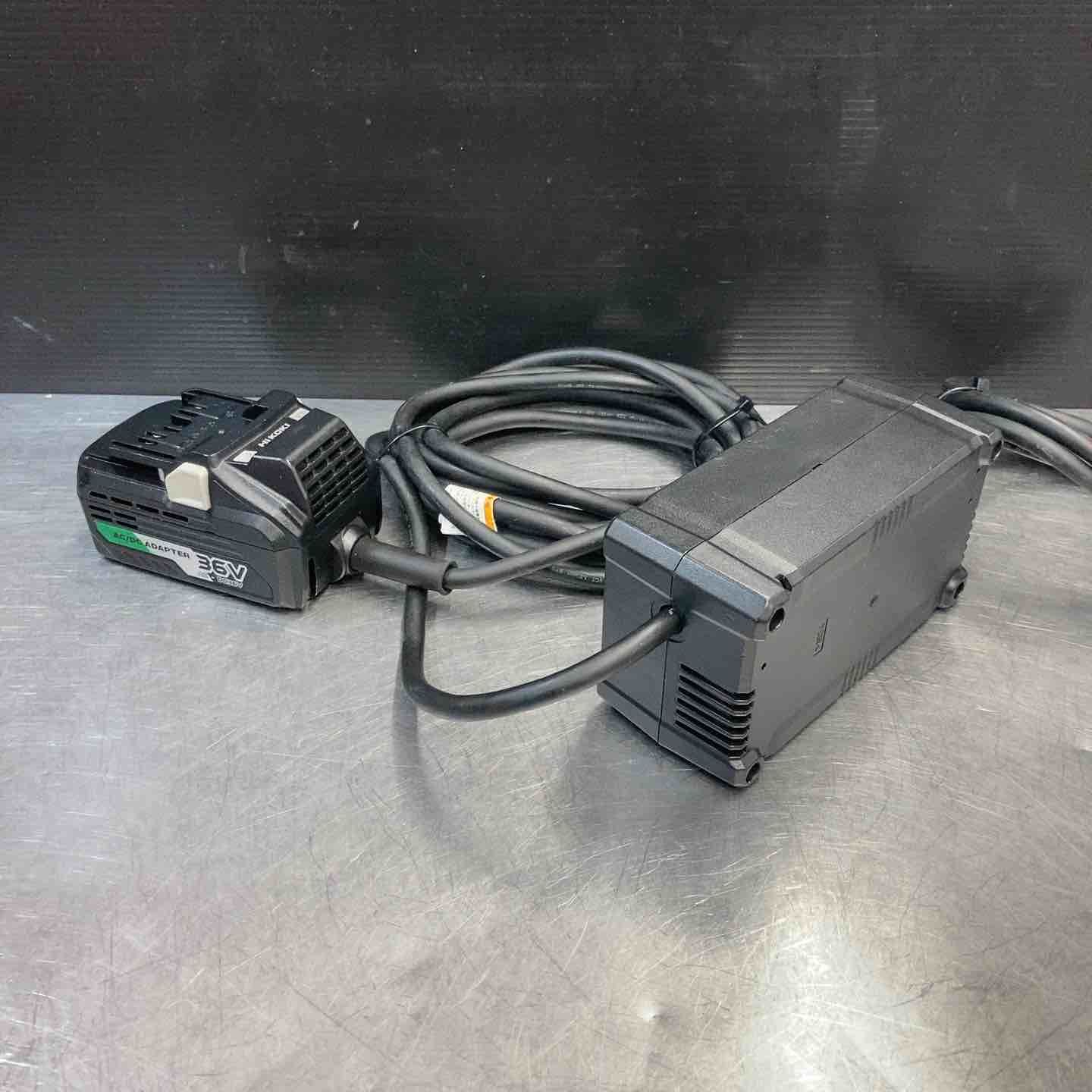 品 ハイコーキ HIKOKI 旧 日立工機 AC DCアダプター ET36A 100→36V マルチボルト蓄電池対応 東大和店