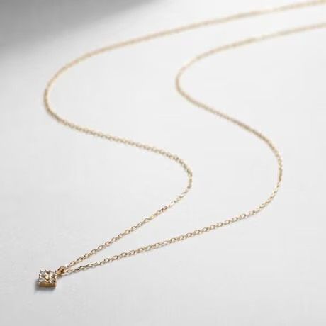 cocoshnik K10YG ダイヤモンドネックレス 40cm