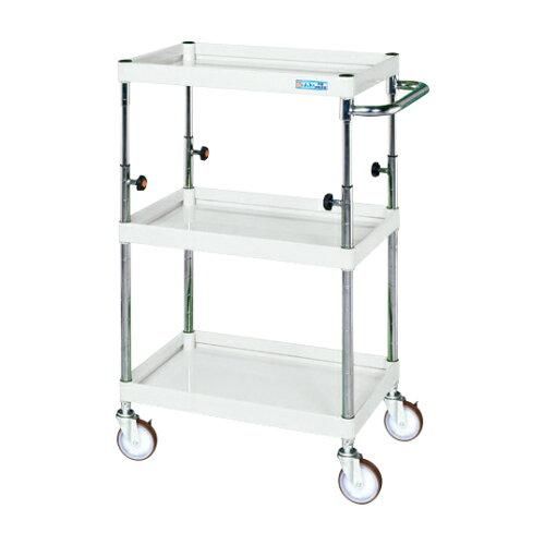 5営業日で発送 サカエ CSパールワゴン 高さ調整タイプ パールホワイト TCSP-9083SEW 2230259