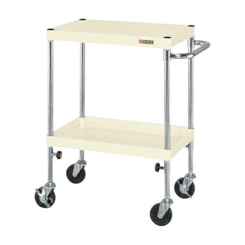 5営業日で発送 サカエ CSパールワゴン 高さ調整タイプ アイボリー TCSP-6072SEI 2230211