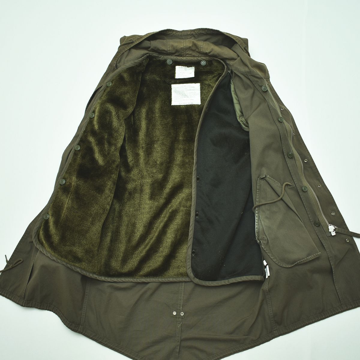 M-51】 ヒューストン HOUSTON ライナー付き モッズコート M 緑 踊る大