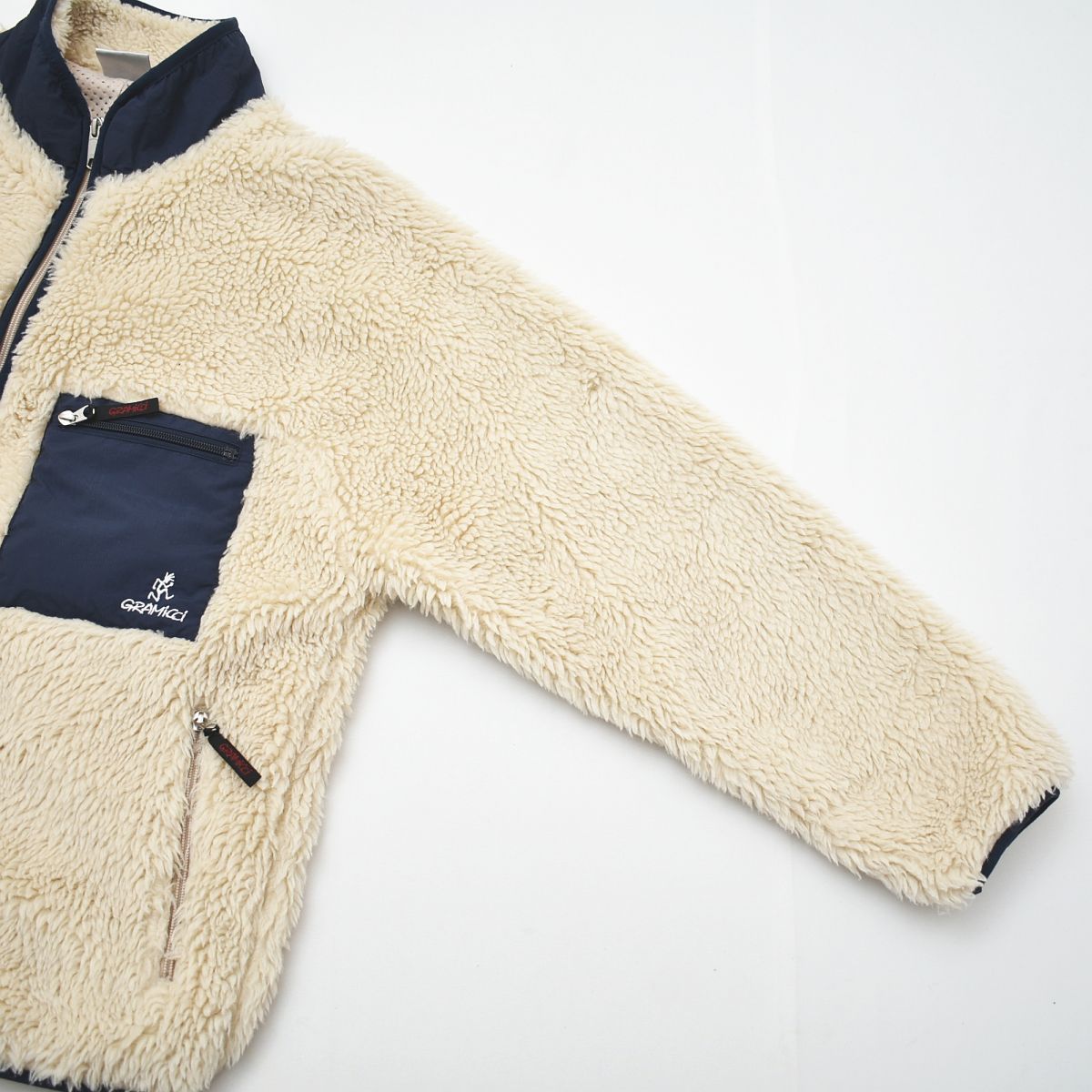 オーバーサイズ】 グラミチ Gramicci ボア フリース ジャケット M
