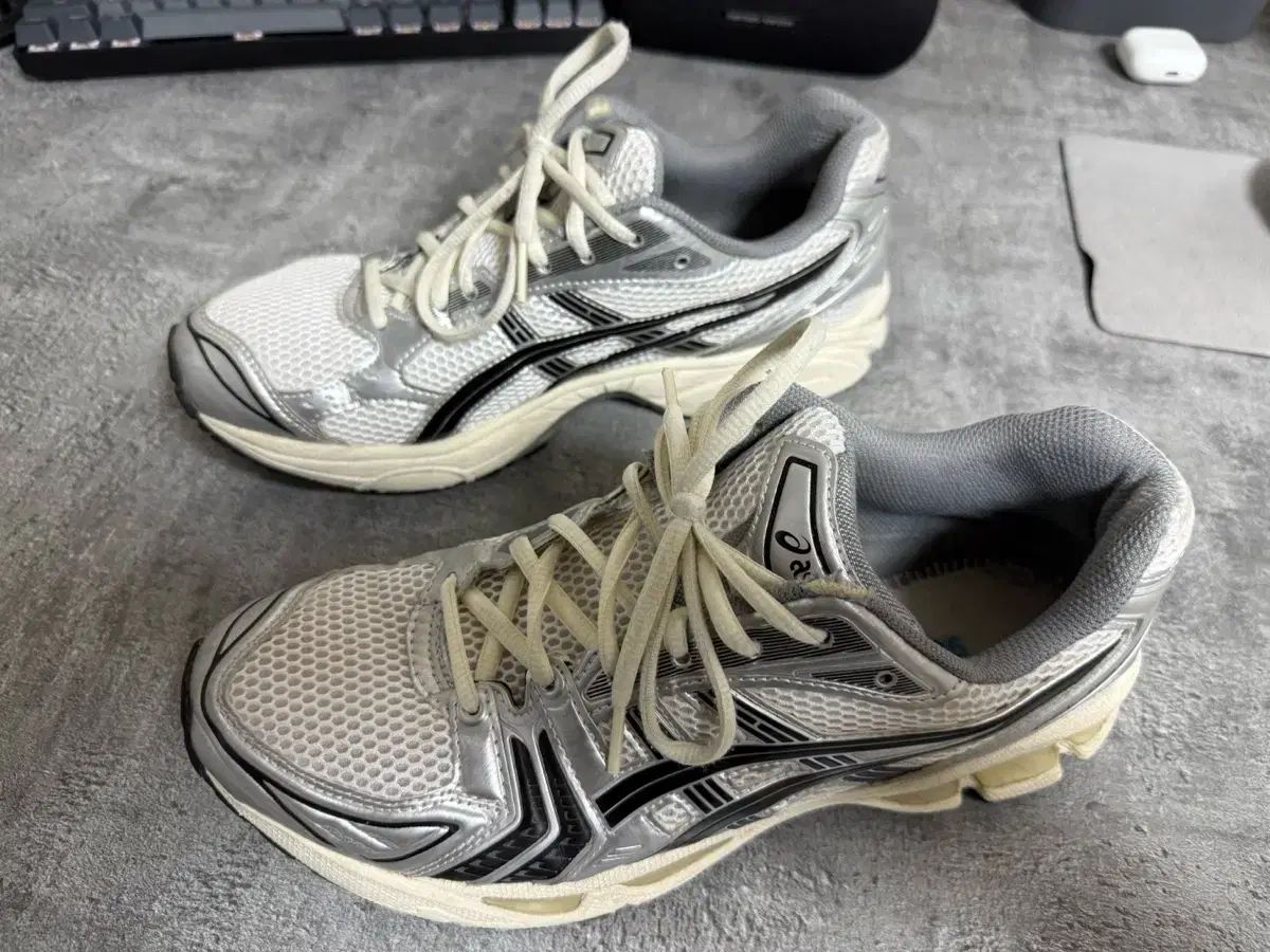 JJJJound ジョウンド asics アシックス ゲル カヤノ 14 シルバー ブラック 270