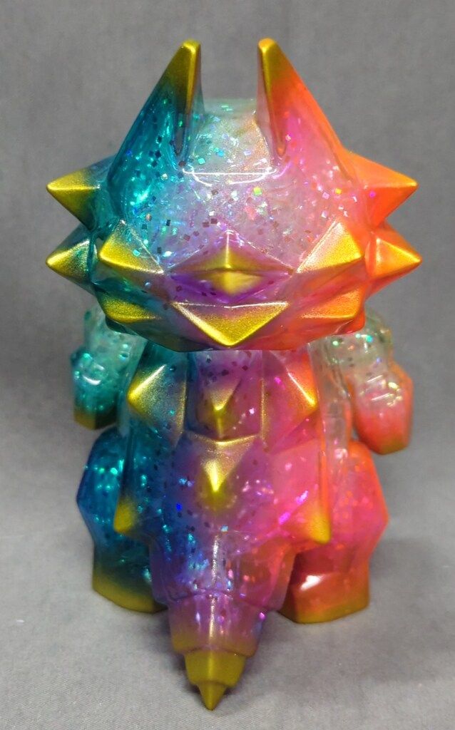 nekorat ドラポリゴン クリア成型/青/赤/モール入 - メルカリ