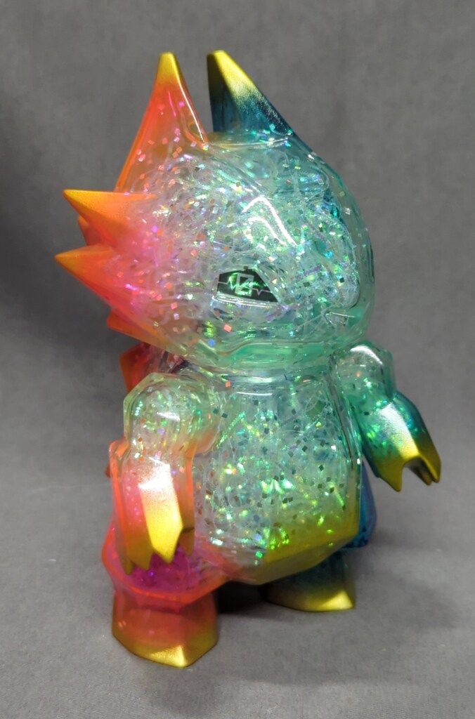 nekorat ドラポリゴン クリア成型/青/赤/モール入 - メルカリ