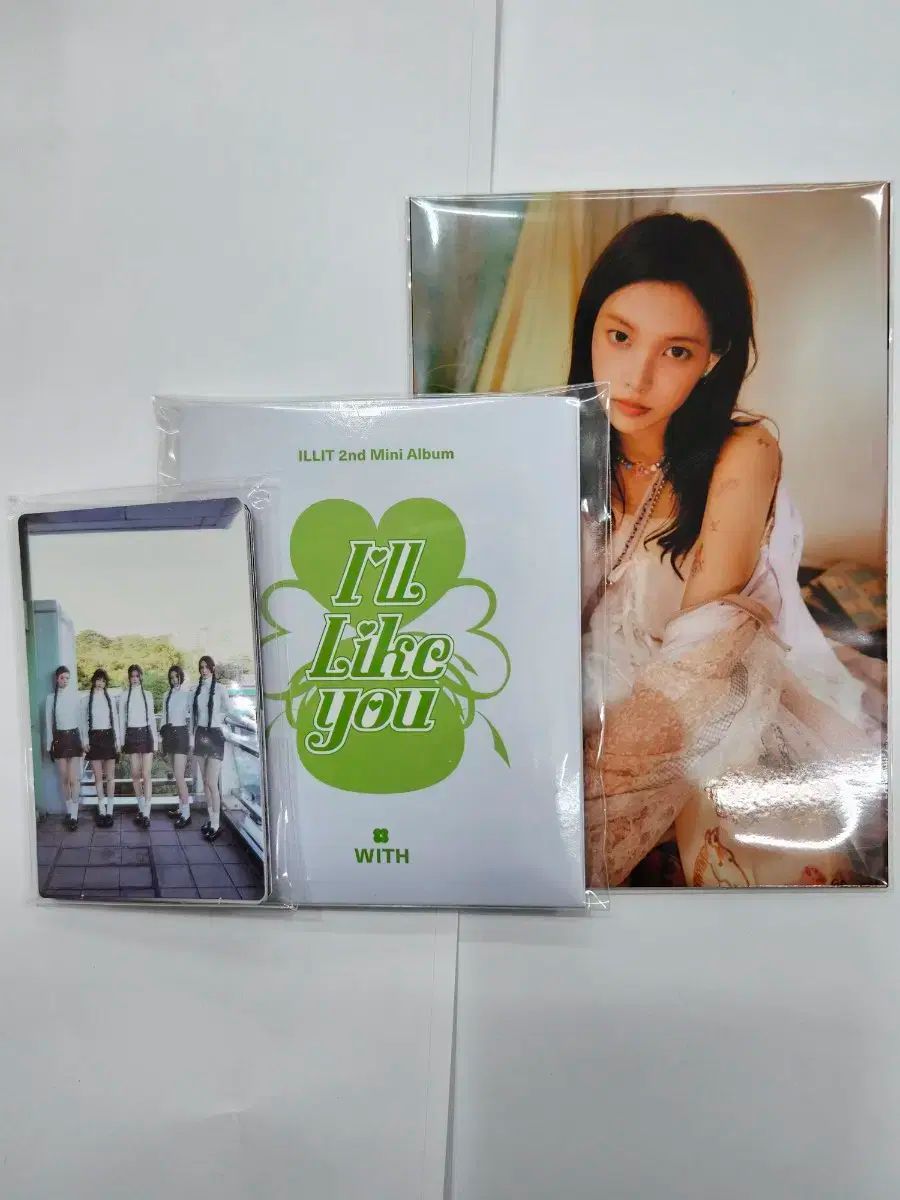 ILLIT IN EAR トレカ 12 フォトセット PHOTO SET レンチキュラーカード レンチキュラー セット