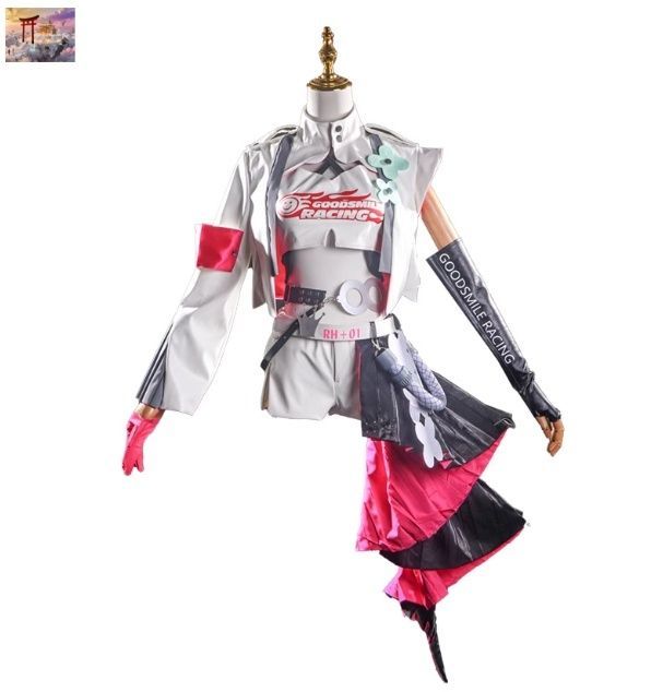 初音ミク レーシングミク コスプレ衣装 バイカー風