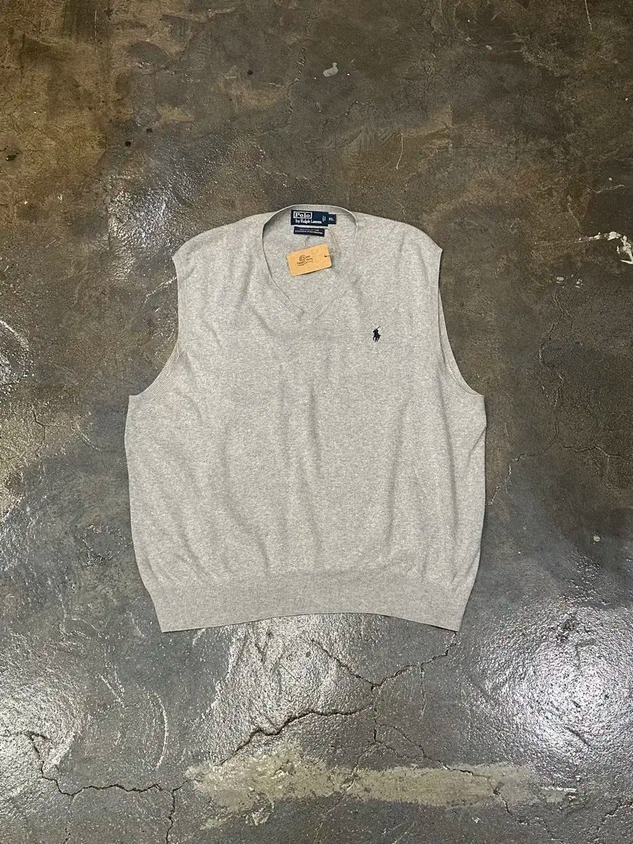 ポロ ラルフローレン Vネック ニット ベスト XL