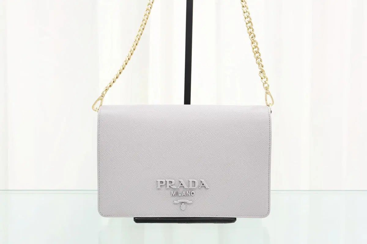 PRADA プラダ ミニ サフィアーノ クロス ショルダ—バッグ 1bp018