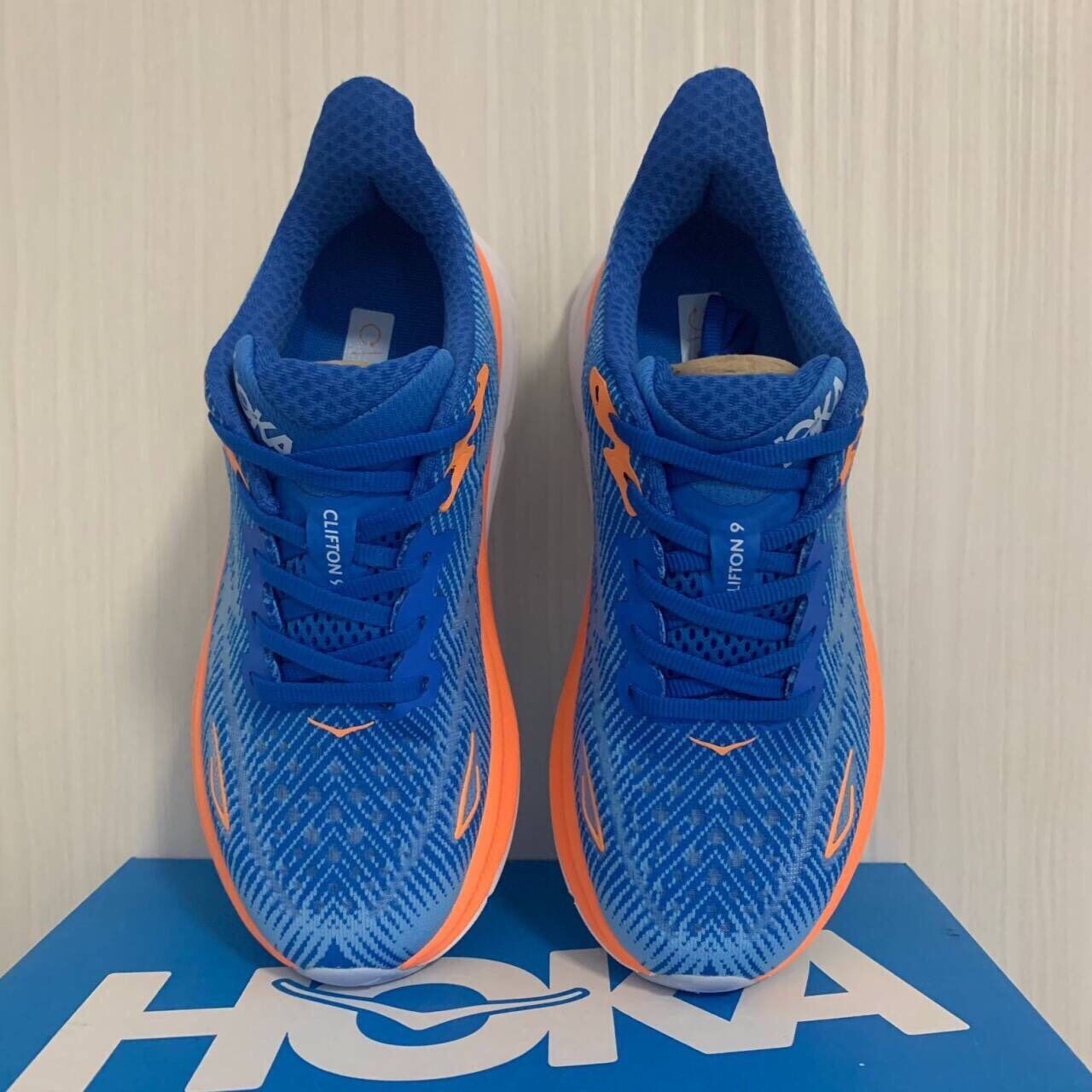  HOKA ONE ホカ オネオネ CLIFTON 9 クリフトン ジョギングシューズ ランニングシューズ 靴 スニーカー スポーツ ブルー スニーカー 靴