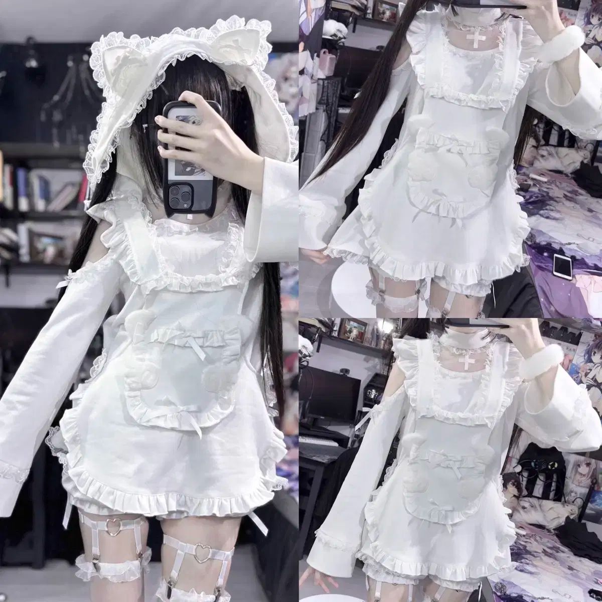 PIECE フードTシャツ