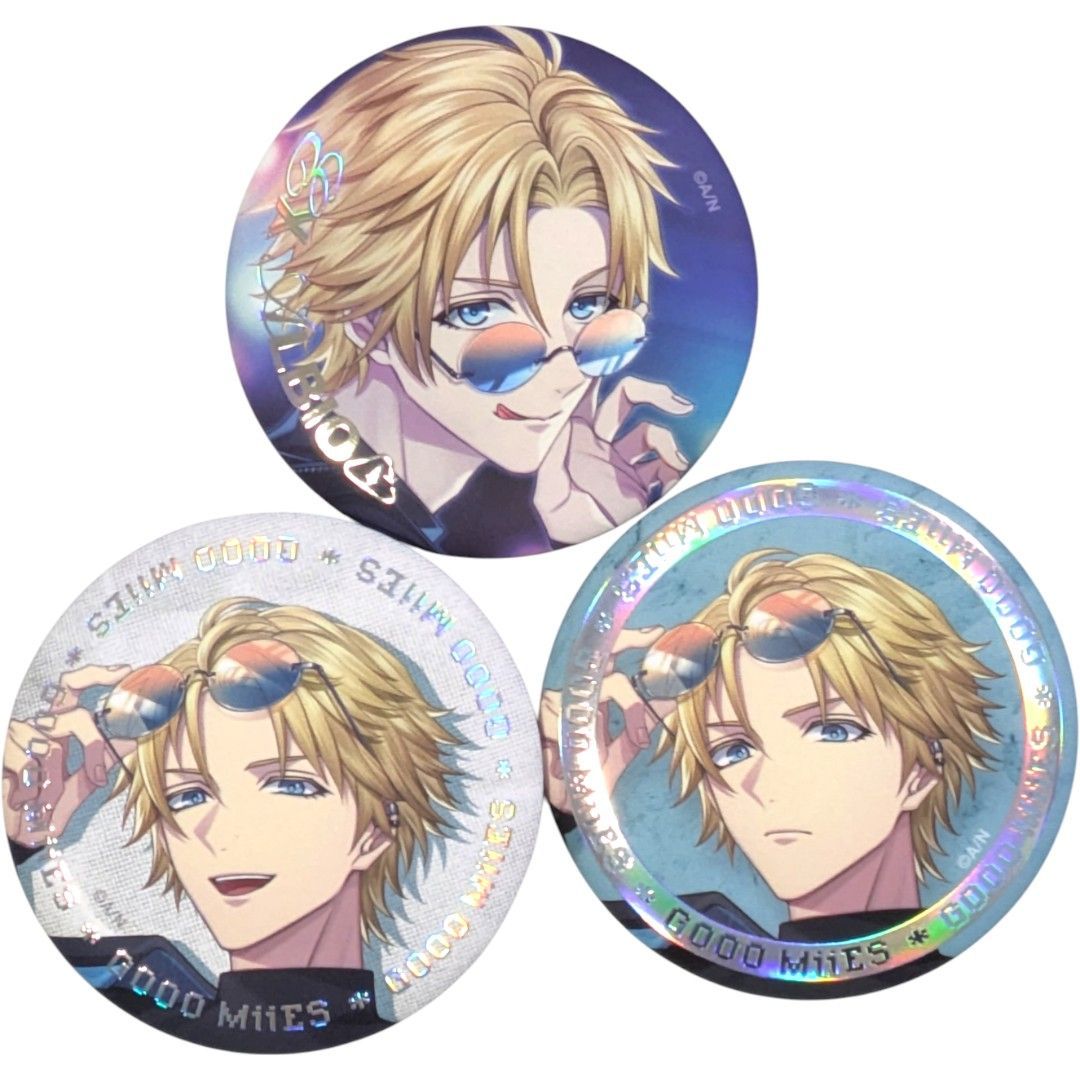 送料無料 24時間以内発送 新品 3種セット エクス・アルビオ 缶バッジ