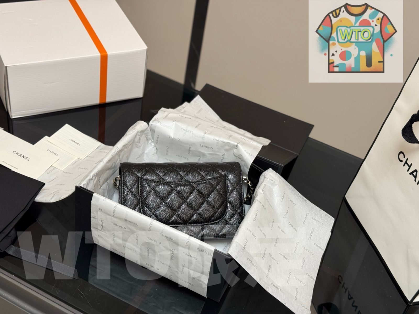  今日 Chanel ウォレット オン チェーン WOC -WTO輸入1 ショルダーバッグ ショルダーバッグ