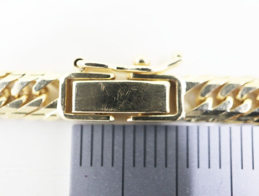 K 18 キヘイ 喜平 ブレスレット ミラーカット 10 6 g 18金 イエローゴールド 750 YG ジュエリー