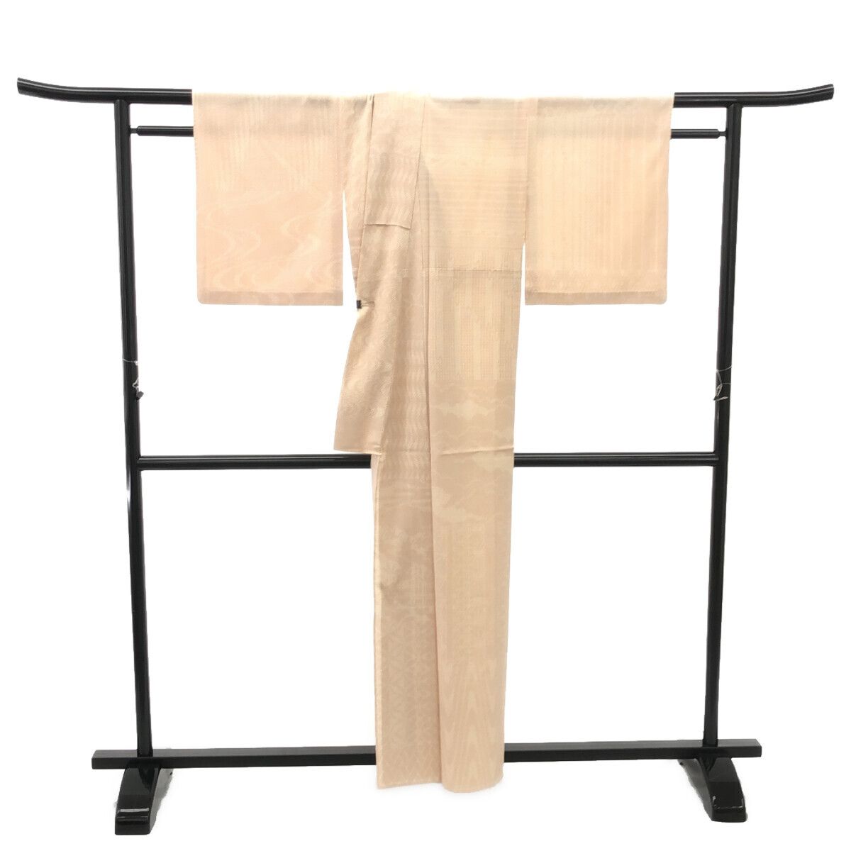 塩沢絣 紬 単衣 仕立上がり 適応身長155～162㎝ 12043