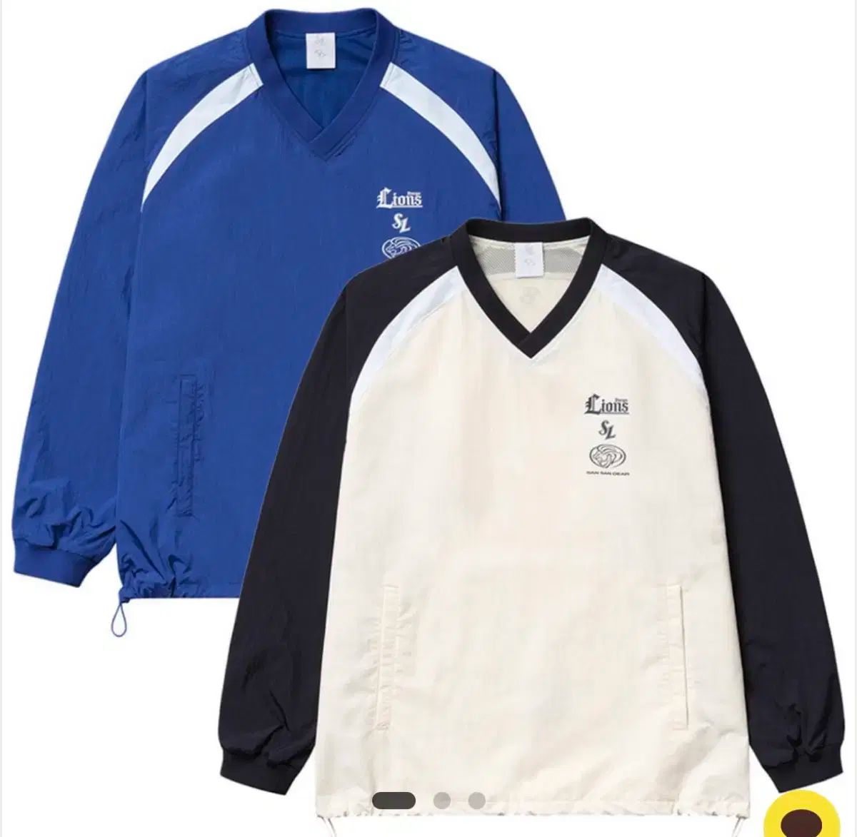 サンサンギアー サムスン ライオンズ ウォームアップ アイボリー XL WWW_SMP1DAWEKUDUS_SCH_ID