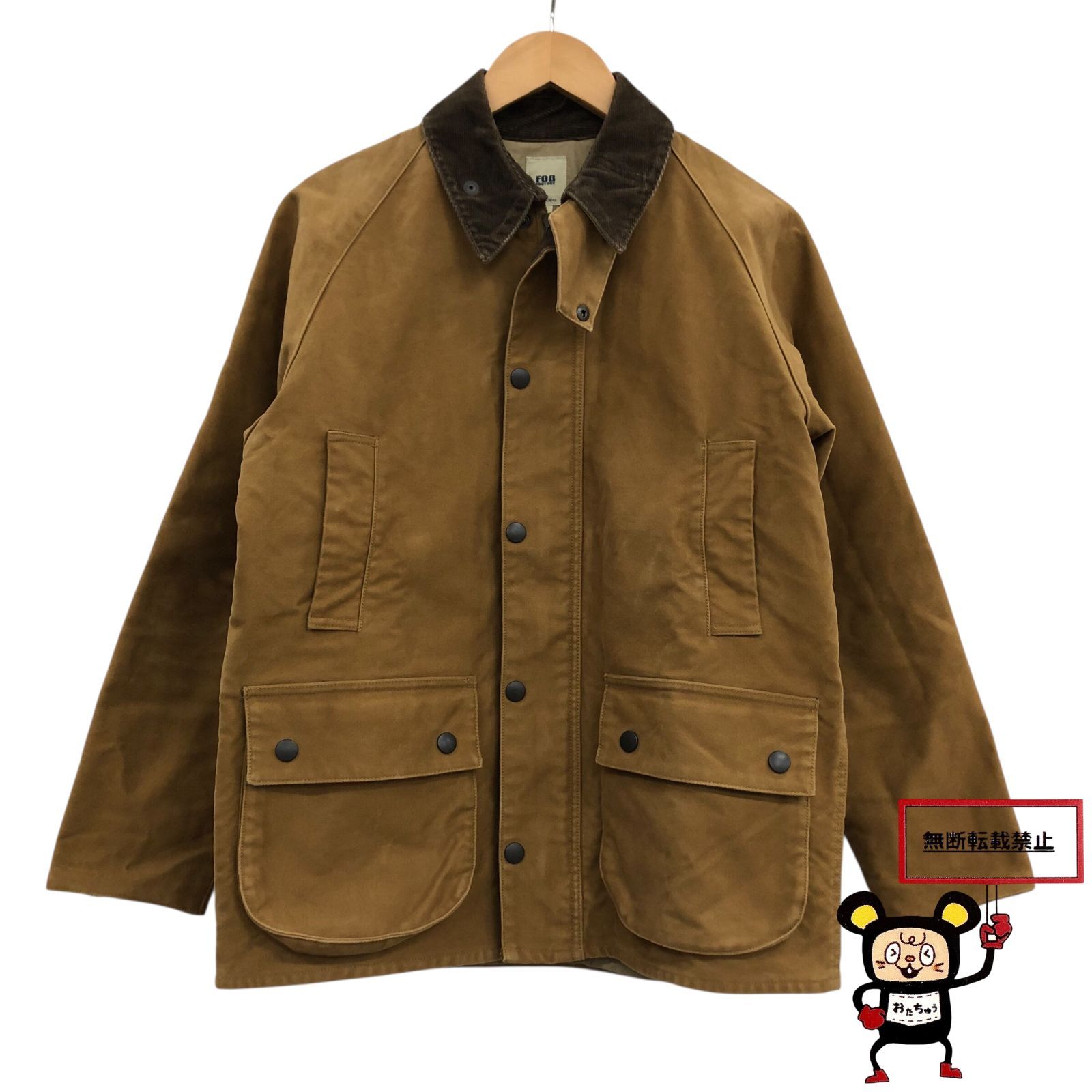 70.FOB FACTORY モールスキンライディングジャケット 店舗併売品