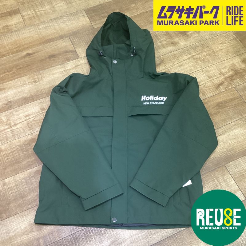 未使用スノーボードウェア】 HOLIDAY MASTER PLAN JACKET L Olive 24ｰ 