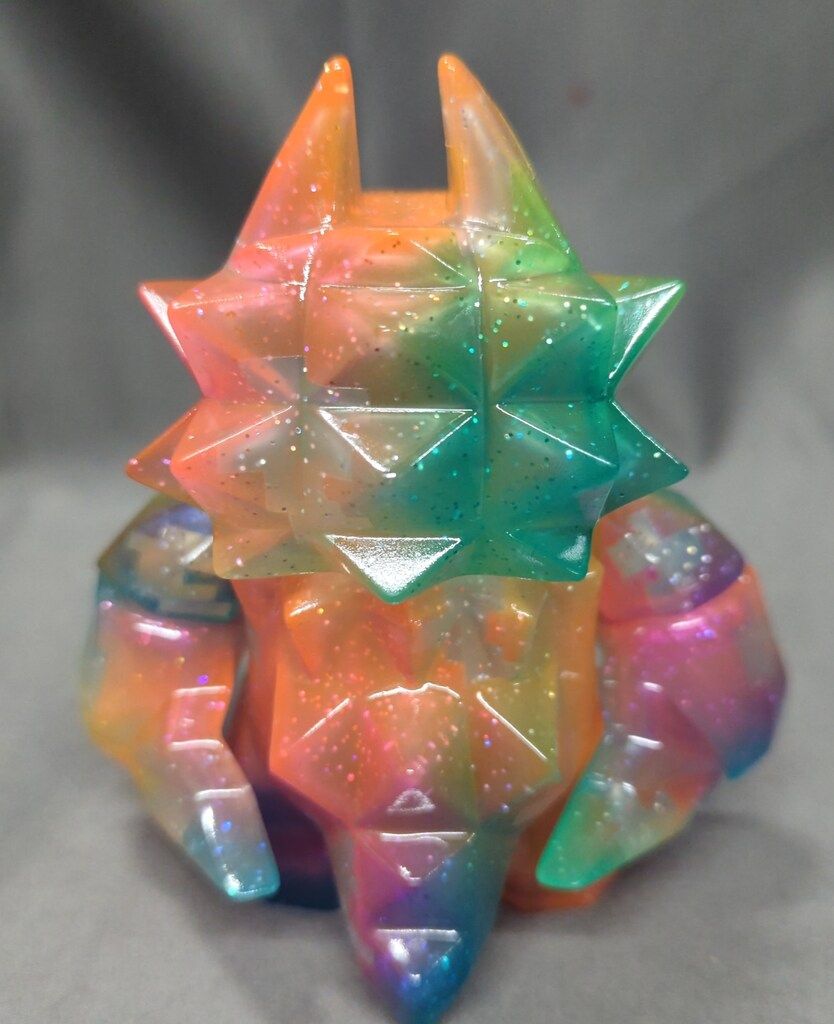 お買い得！超美品！ドラポリゴン8体セット nekorat ドラポリゴン クリア成型/緑青ピンクオレンジ - メルカリ