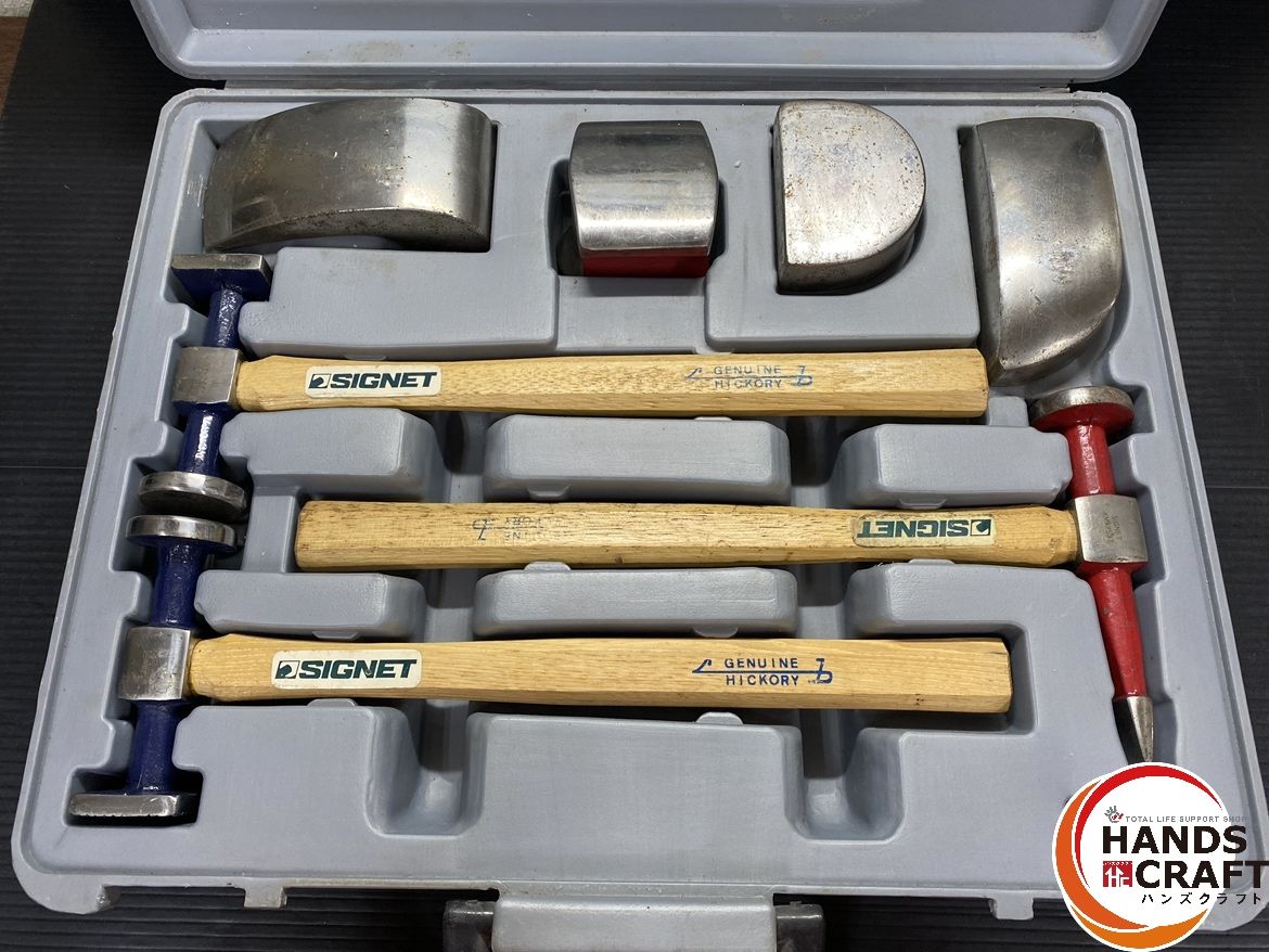SIGNET 板金ハンマ 当て板セット KM92501