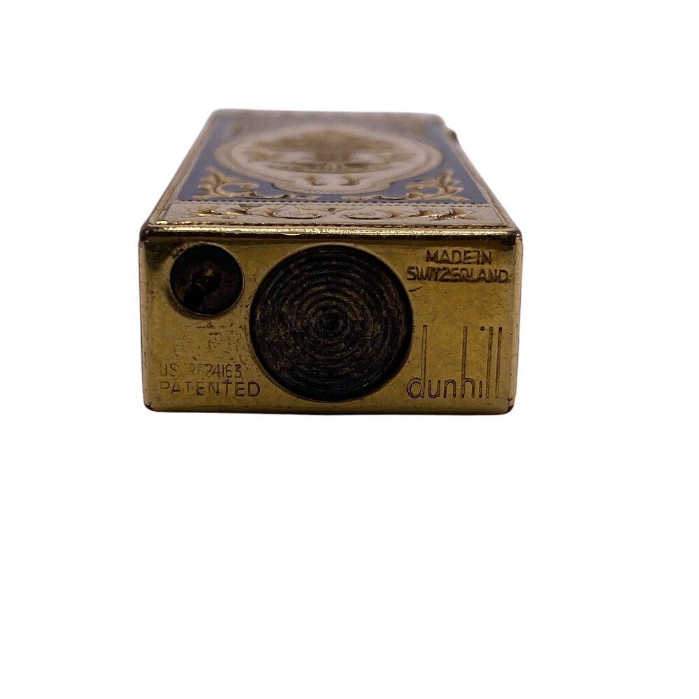 Dunhillダンヒル ガスライター ZIPPO ロイキング彫刻 ライター