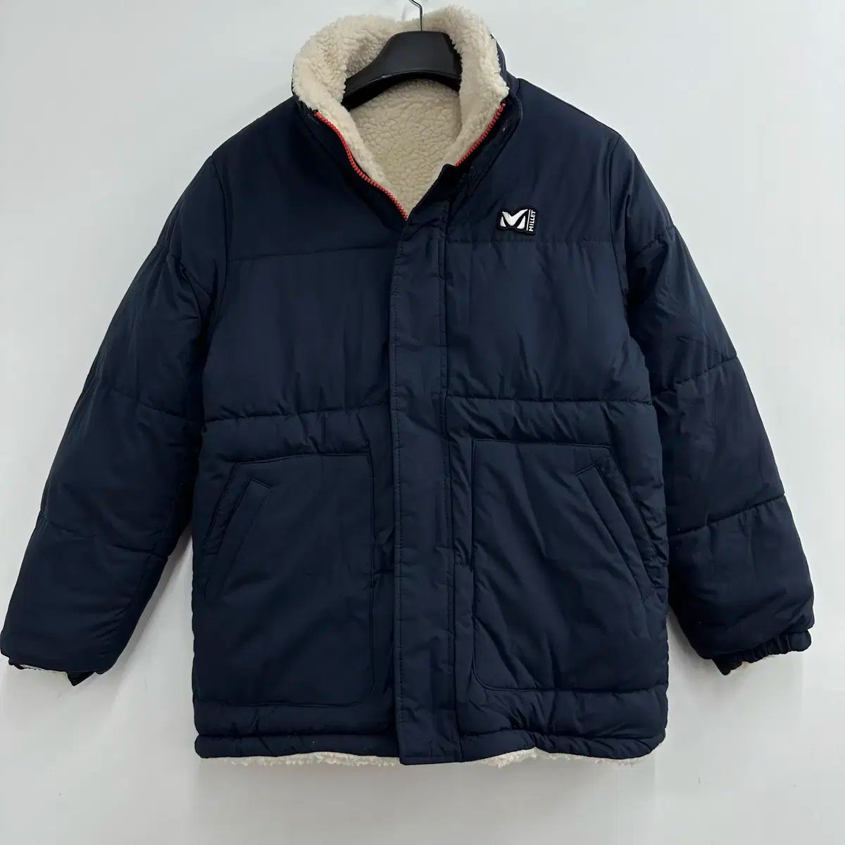 95 M ミレー レディース リバーシブル シープスキン ボア ダウン