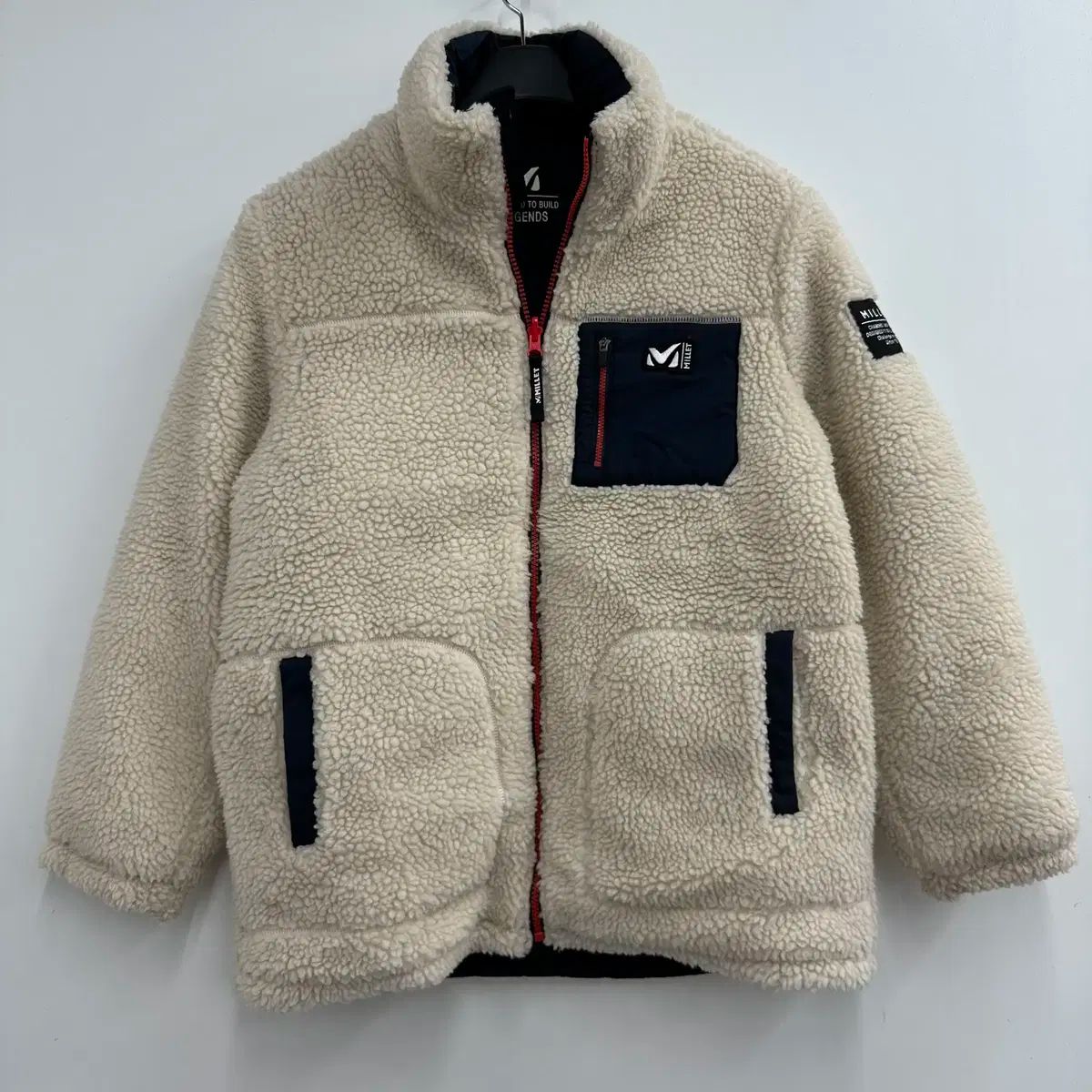 95 M ミレー レディース リバーシブル シープスキン ボア ダウン