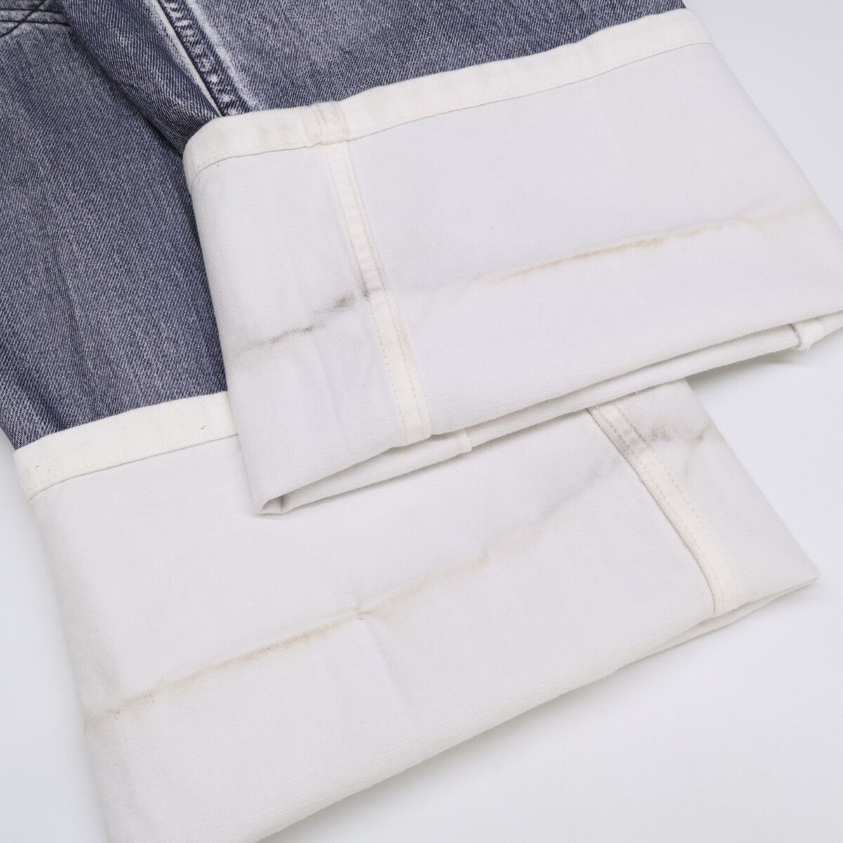 ファッションを楽しむ IRENE アイレネ 24SS 26S88002 ｸﾞﾚｰ ｺｯﾄﾝ Classic Stitch Denim Pants 38