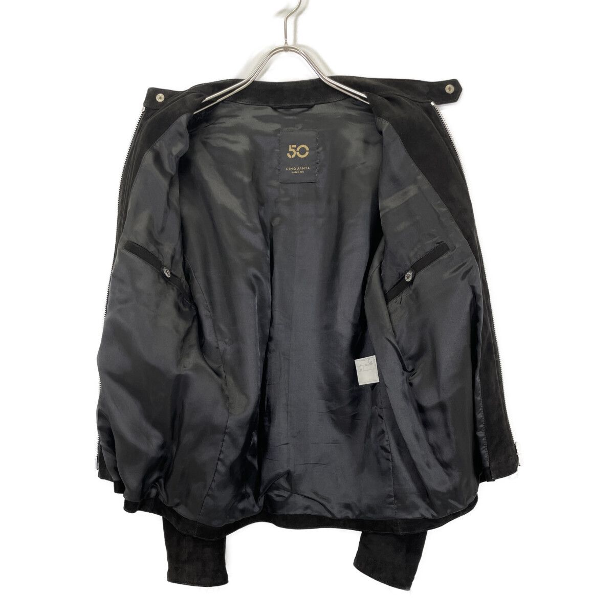 CINQUANTA / チンクアンタ　スエードジャケット 48 チンクワンタ CINQUANTA / スエード ボンバージャケット