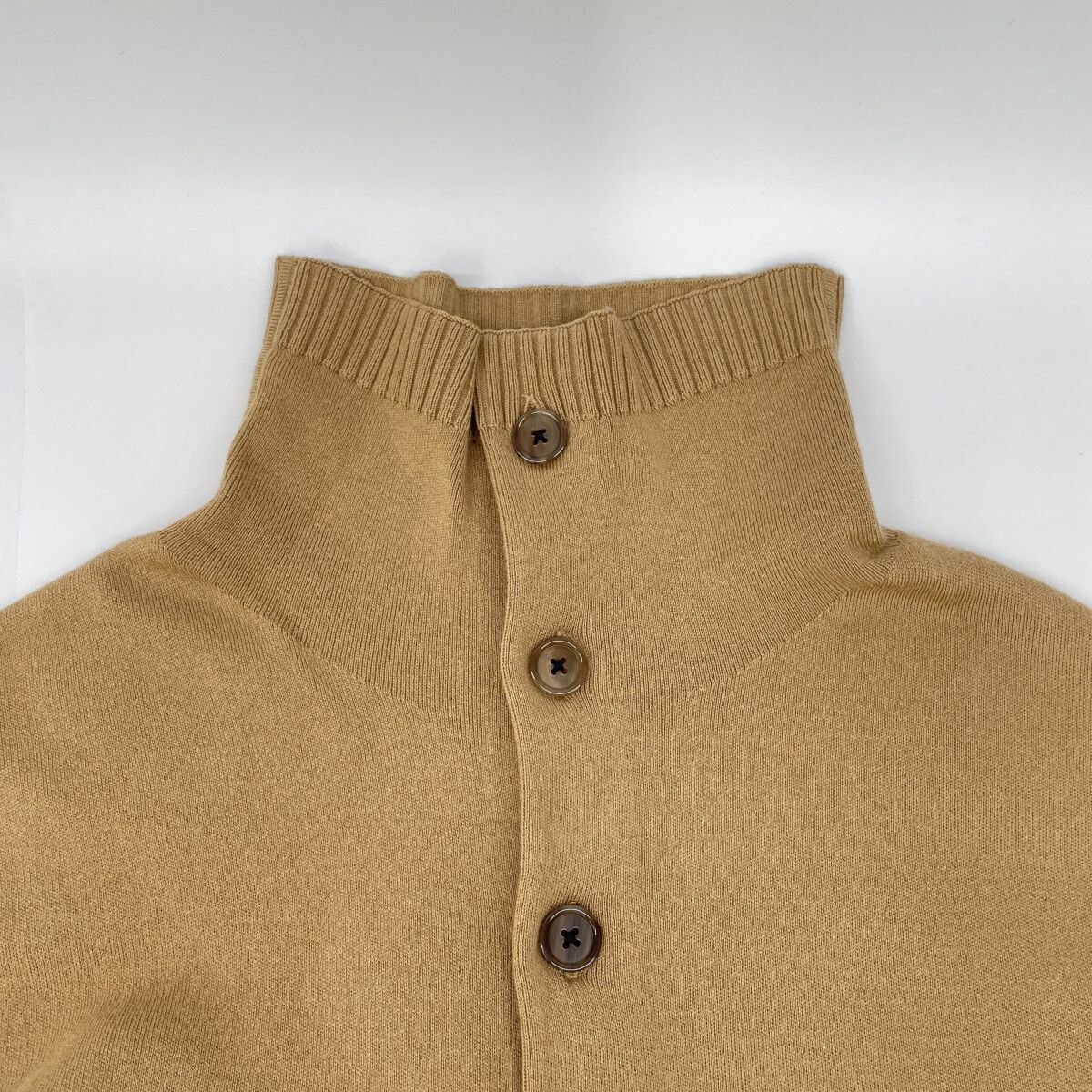  CABaN キャバン ﾌﾞﾗｳﾝ ｶｼﾐﾔ混 ﾊｲﾈｯｸ ﾛﾝｸﾞｼﾞﾚ ﾆｯﾄﾜﾝﾋﾟｰｽ F その他 ワンピース