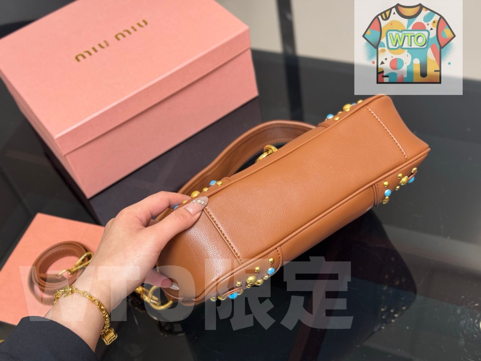  今日 MiuMiu ミュウミュウ ファジーバッグ -WTO輸入 ハンドバッグ バッグ