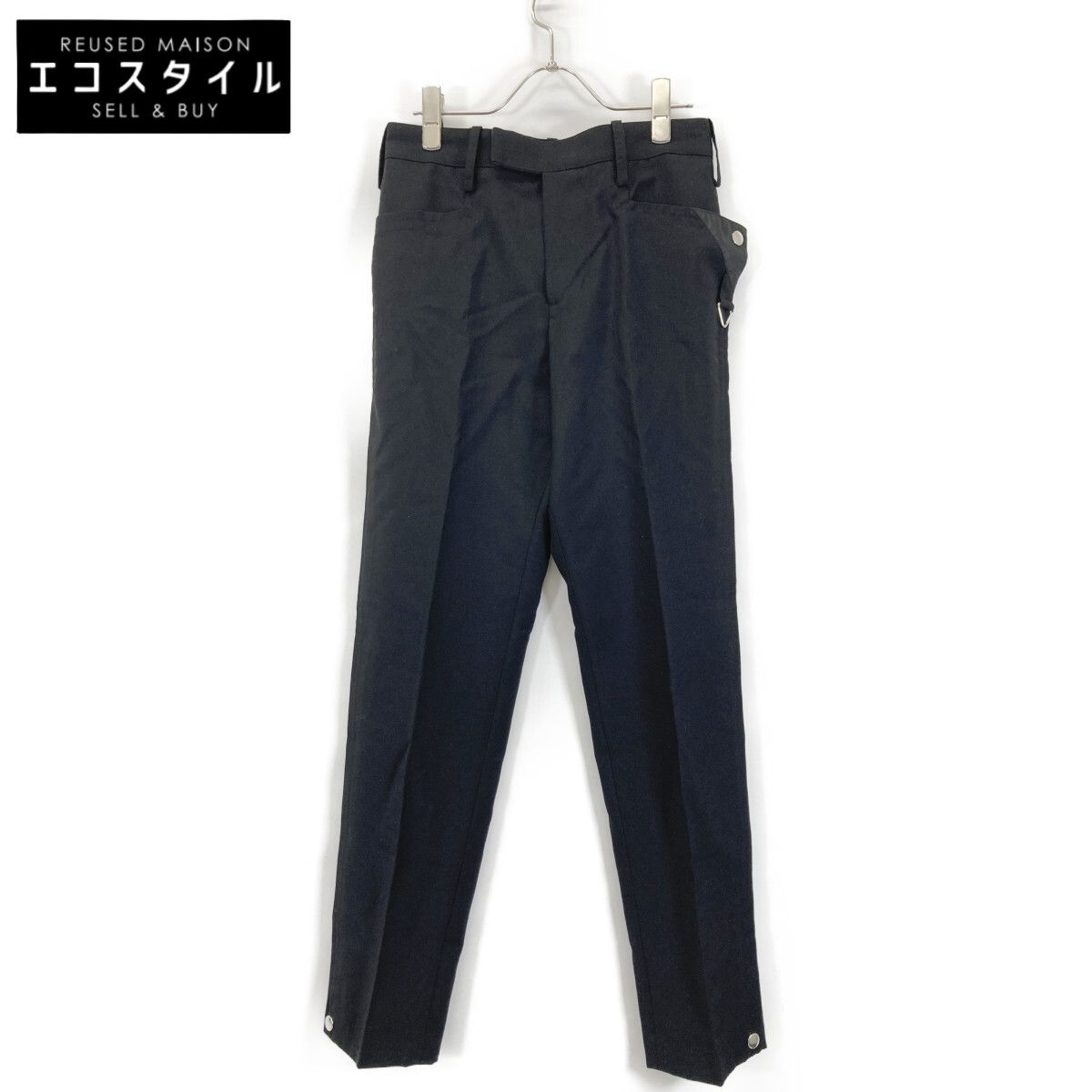 Tamme タム 22 S 0017 B D SLIM SLACKS スリム スラックス 1