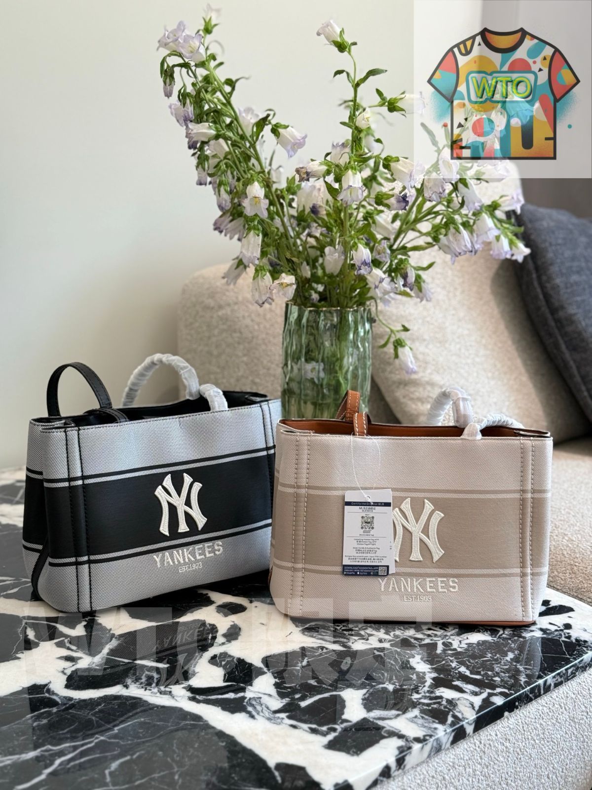 今日 MLB New Tote Bag エムエルビー ニュー トート バッグ-WTO輸入