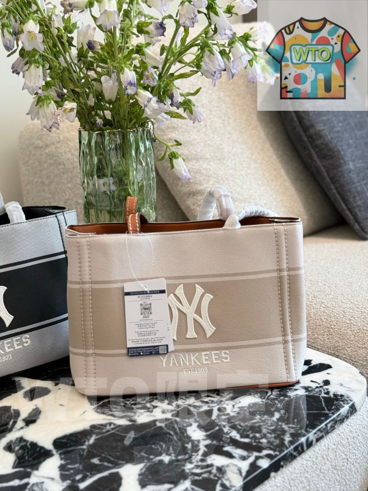 今日 MLB New Tote Bag エムエルビー ニュー トート バッグ-WTO輸入