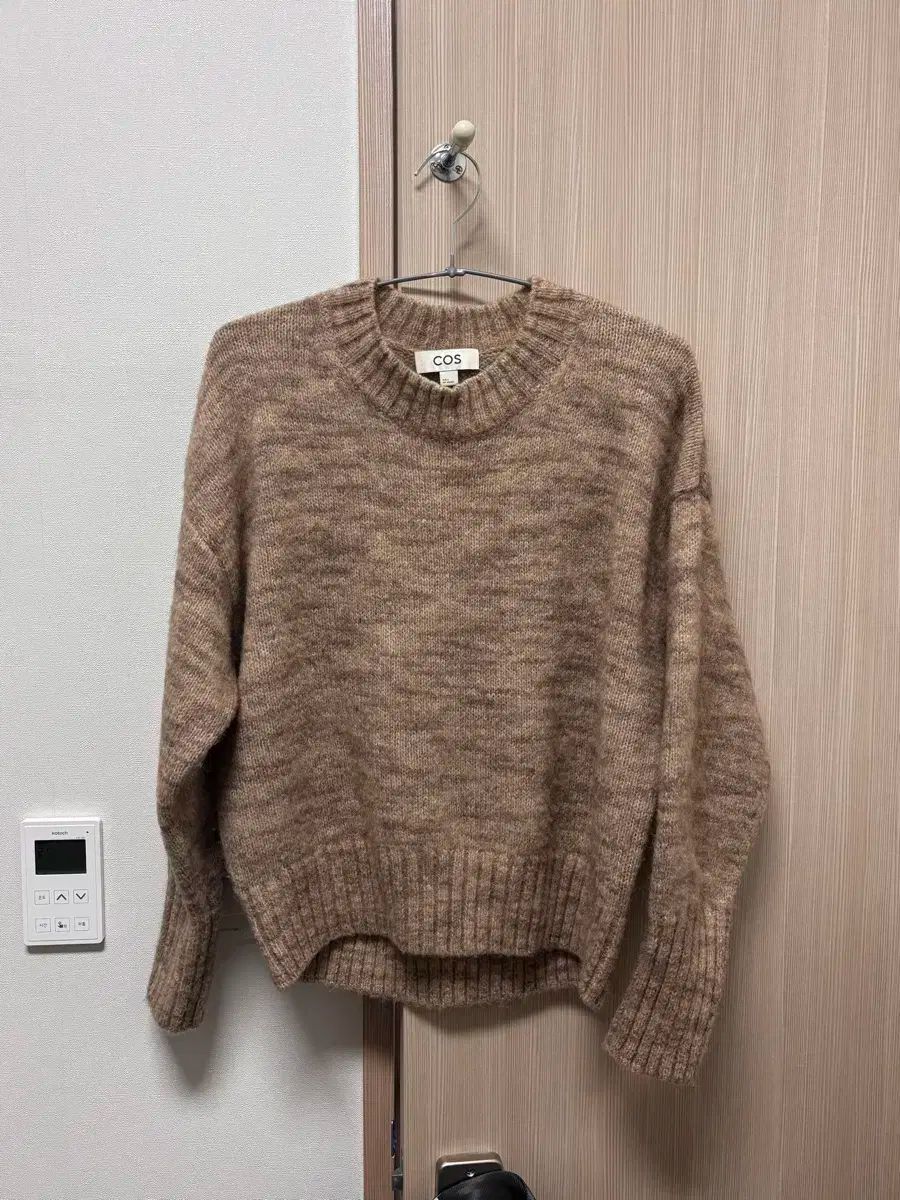 COS コス ブラウン ベージュ ウール ニット セーター