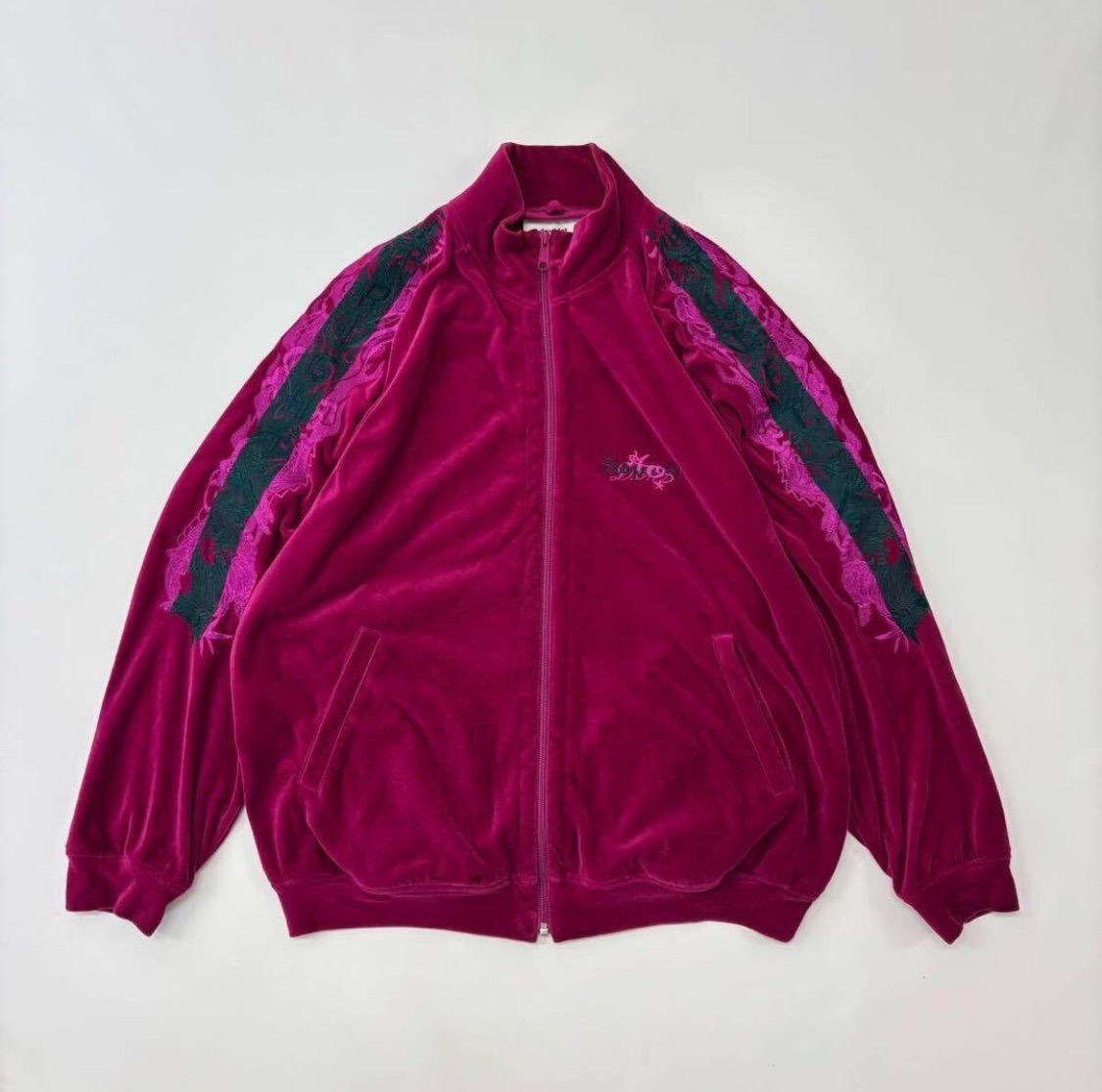 19aw 2019 doublet ダブレット LINED CHAOS EMBROIDERY TRACK JACKET