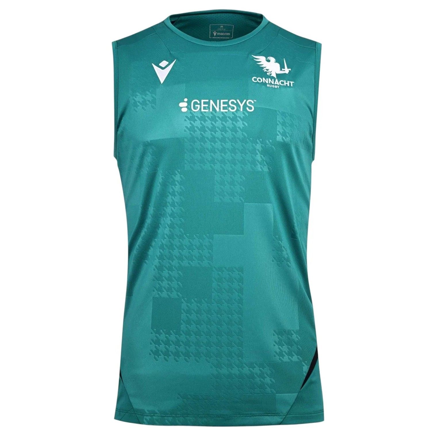 マクロン ラグビー コナート 2025 2026 トレーニング シングレット タンクトップ ノースリーブ 緑 グリーン 公式モデル 日本未発売