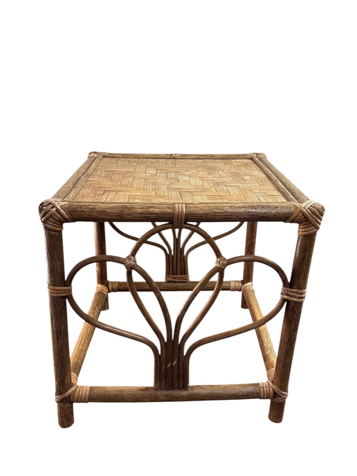 ラタン テーブル サイドテーブルラウンドテーブル 籐