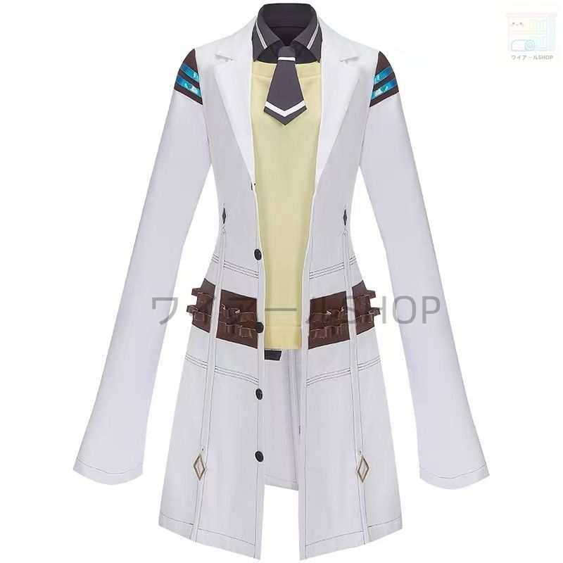 ウマ娘 プリティーダービー アグネスタキオン 風 コスプレ衣装 ウィッグ 靴 追加 コスチューム イベント 演出服 二次