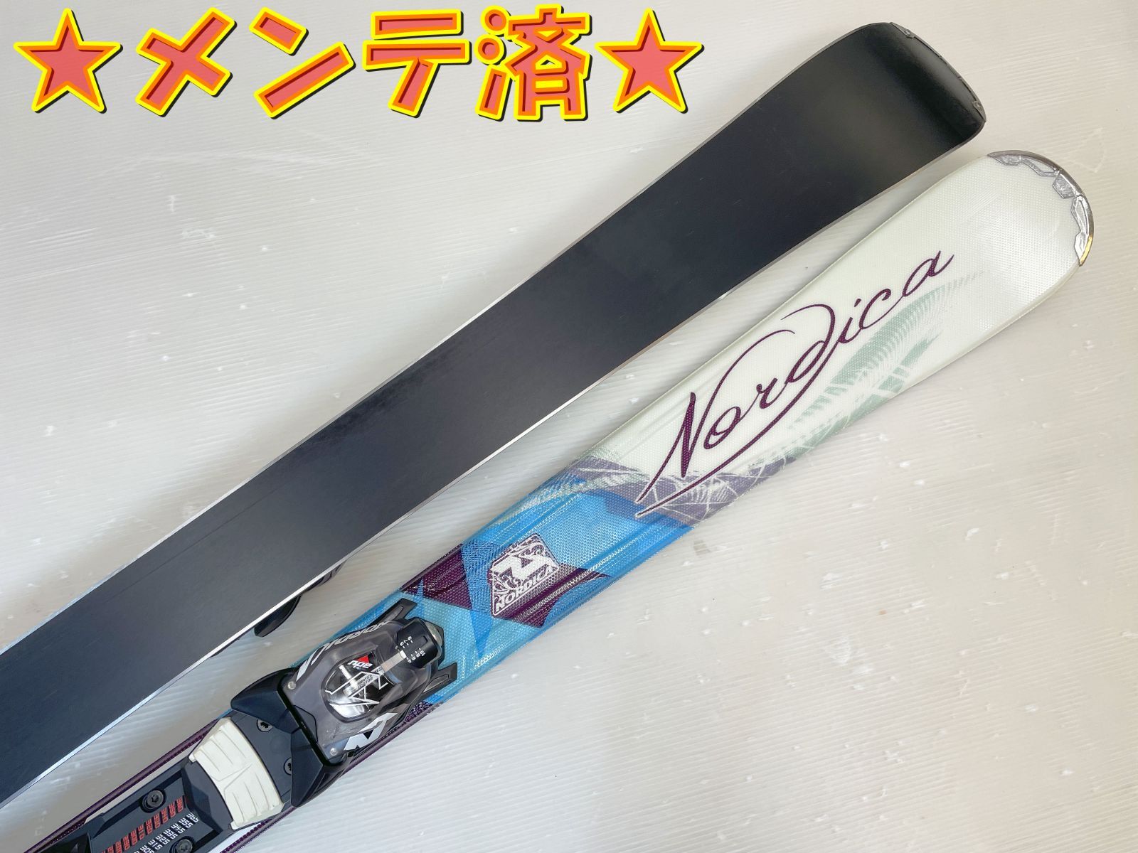 カービングスキー NORDICA ELEXA 152 cm adu ノルディカ スキー スキー板 ビンディング 付