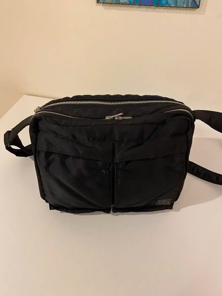 吉田ポーター タンカー ブラック ショルダーバッグ L