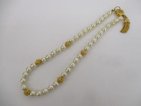 優 ピエールカルダン ソニアリキエル ネックレス ブレスレット イヤリング 8点 バロックパール レディース