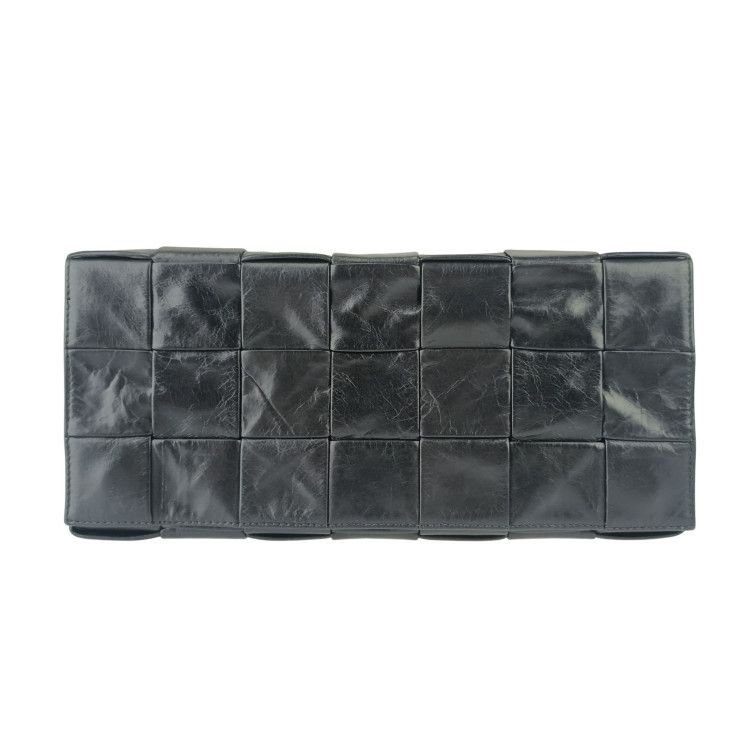 BOTTEGA VENETA ボッテガヴェネタ ウエストバッグ マキシイントレチャート ザ ストレッチ カセット ベルトバッグ 629067 ブラック カーフ ユニセックス シルバー金具