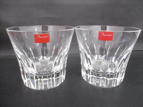 バカラ Baccarat ロックグラス タンブラー ペア 2客セット クリスタルガラス き 食器