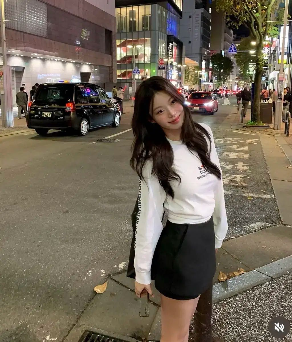 ONTベルト付きスカートパンツ S