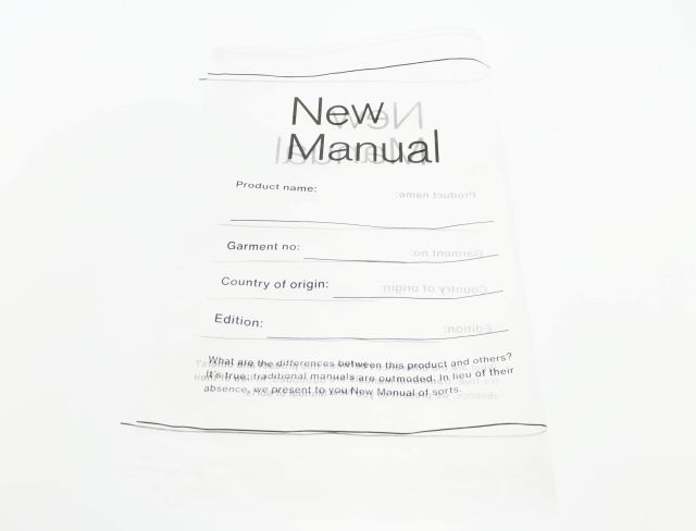 New Manual ニュー マニュアル / ×SETO INLAND LINK セト インランド