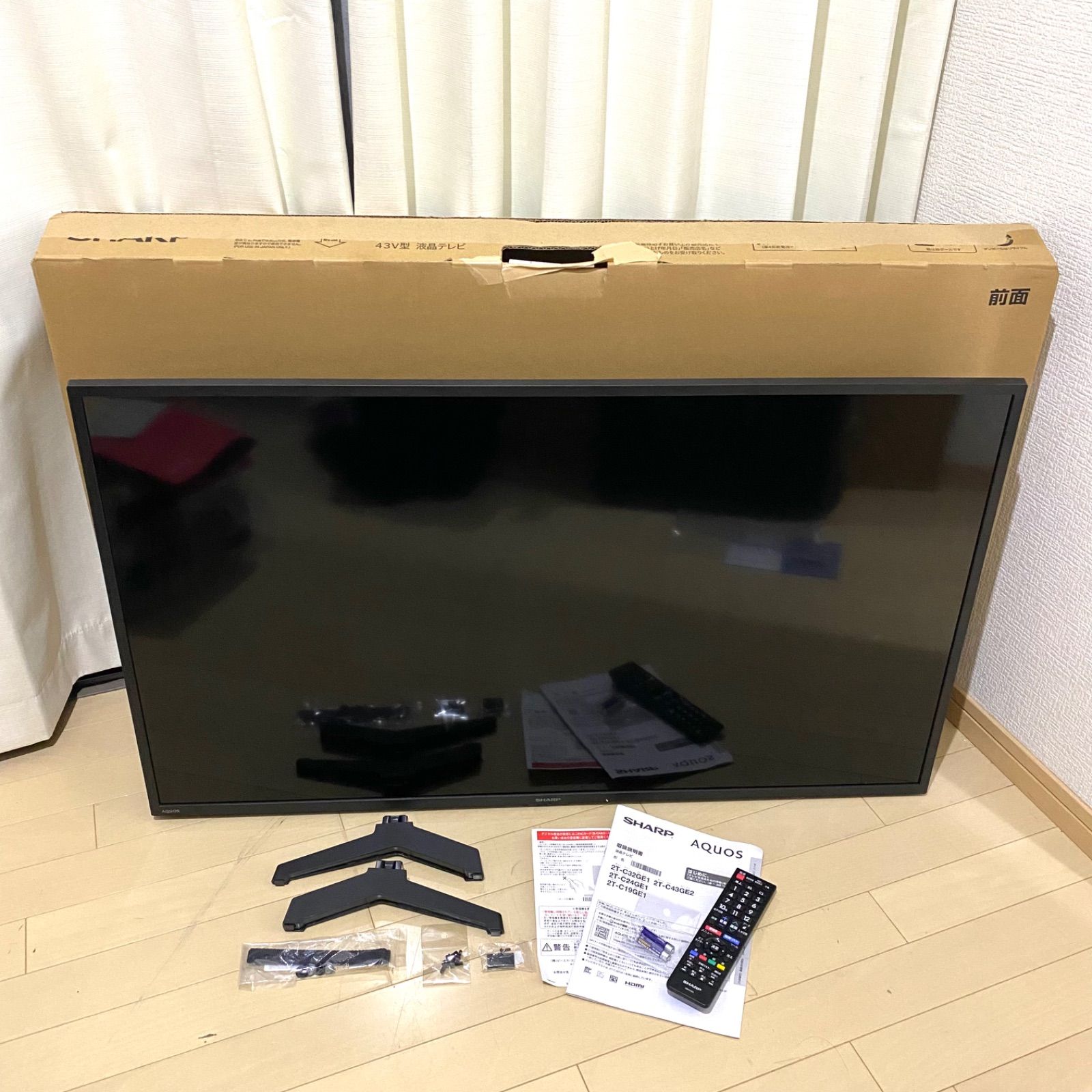 SHARP AQUOS 43インチ 液晶テレビ 2T-C43GE2 製 シャープ